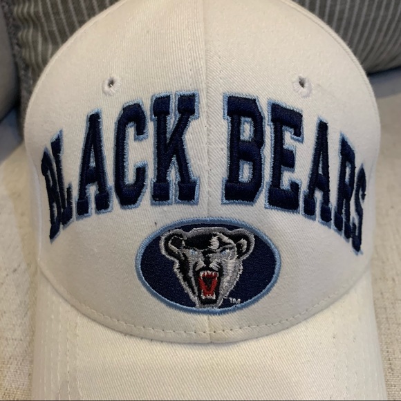 Zephyr Black Bears White and Blue Unisex Sports Cap Hat - Picture 2 of 5